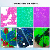 IdeaFormer Textured PEY PEF Build Plate for Bambu Lab X1/X1C/X1E/P1P/P1S/A1, Flexible Galaxy PEY+Rainbow Confetti PEF Spring Steel Print Bed 257x257mm for Bambu 3D Printers Platforms IdeaFormer IR3