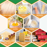 FROKO White Natural Beeswax Pellets 1LB, Organic Beeswax, Beeswax for Candle Making, Body, Skin Care DIY, Lip Balm, Soap and Lotion Making Supplies FROKO