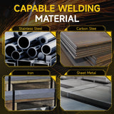 Sefaspe Stick Welder Machine, Mini Portable ARC MMA 110V 120A Welding Machine, IGBT Inverter Welder with Synergic Control, Hot Start, Arc force, Anti-Stick Sefaspe