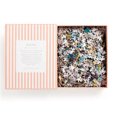 Galison Gray Malin Palm Beach – 1000 Piece Book Box Puzzle with Glamorous Palm Beach Dogs Photography Packaged in Magnetic Keepsake Book Sized Box Galison
