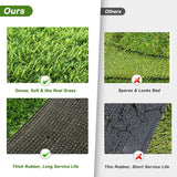 Artificial Grass, 51" x 26" Dog Pee Pads, Professional Dog Potty Training Rug, Grass Mat with Drainage Holes, Pet Turf Indoor Outdoor Flooring Fake Grass Doormat (26"x51") FezepYmaz