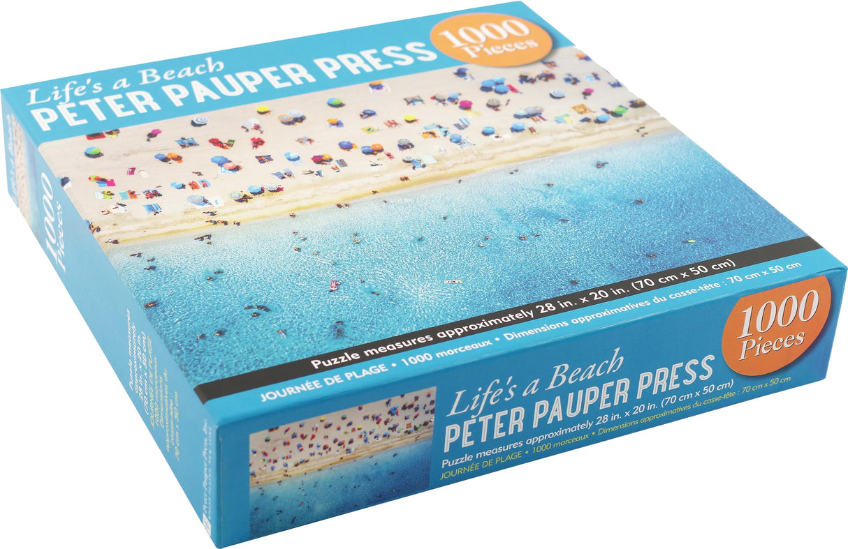PETER PAUPER PRESS Life's A Beach 1000 Piece Jigsaw Puzzle PETER PAUPER PRESS