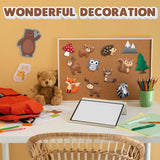 ArtCreativity Kids Woodland Animal Felt Sewing Kit, Stuffed Animal Sewing Craft Kit with 12 Characters, 6 Child-Friendly Needles, 7 Thread Bundles, 1 Bag of Stuffing & Scissors, Kids Sewing Kit 4-12 ArtCreativity