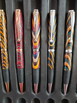 Penn State Industries PKEZLAM91 Color Grain Laminated Pre-drilled Mini Pen Blanks, 12pc. Combo Pack, 9/16" x 9/16" x 2-1/32" Penn State Industries