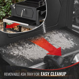 Royal Gourmet CD1519 Tabletop Charcoal Grill with Warming Rack, Potable Charcoal Grill with 303 Sq. In Cooking Area for for Outdoor Camping and Picnic Grilling, Black Royal Gourmet