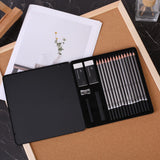 Mr. Pen- Sketch Pencils for Drawing, 19 Pcs, With Graphite Sticks, Erasers and Sharpener, Art Pencils for Sketching, Back to School Supplies Mr. Pen