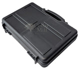 Hard Lockable Gun Case for Pistol, Revolver, and Handgun 12.3" inches x 10.5" Airline Compliant Locking 9mm TSA Approved Firearm Travel Non-Waterproof Storage Box Gun Carrying Case for Pistols Cedar Mill Fine Firearms