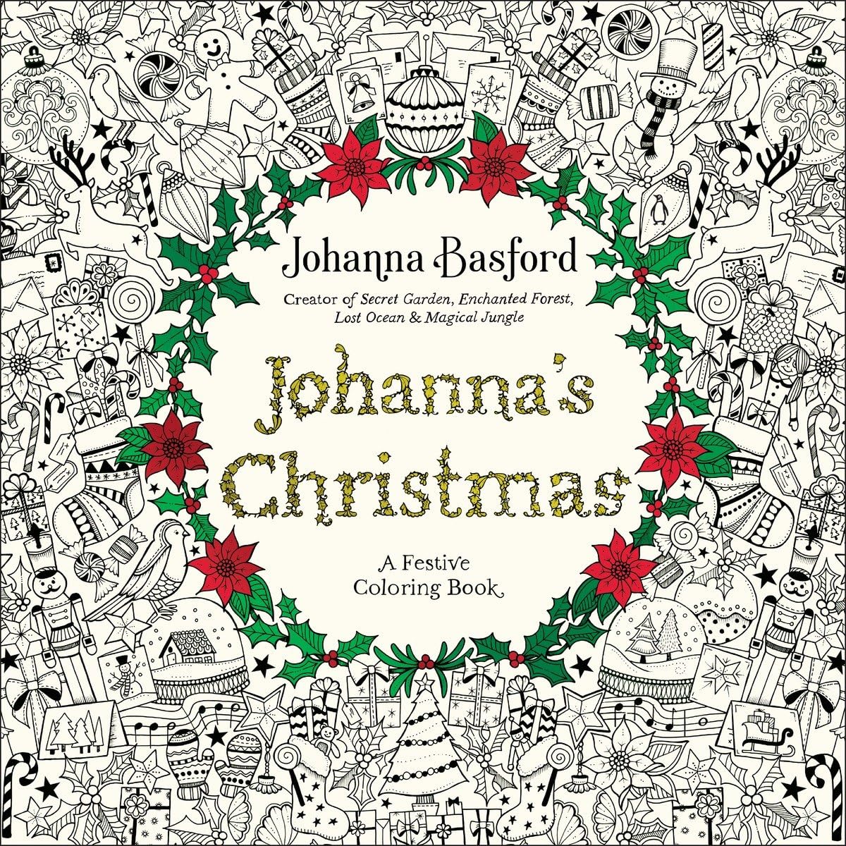 Johanna's Christmas: A Festive Coloring Book for Adults Random House Books for Young Readers