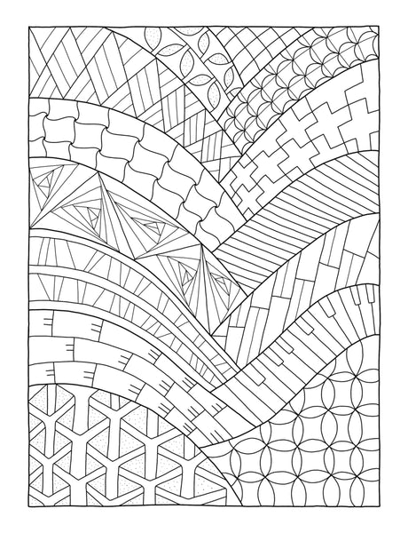 Mindfulness Patterns: Coloring Book with Creative Pattern Designs for Stress Relief and Relaxation Vivi Tinta