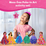 Skillmatics Poke in Art Magical Princess & Dot it Disney Princess Bundle, No Mess Art for Kids, DIY Creative Activity, Gifts for Boys & Girls Ages 3, 4, 5, 6, 7, 8, 9 Skillmatics