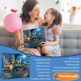 TangMosaic 1000 Piece Puzzle for Adults, Departure Jigsaw Puzzle, Impossible Puzzles Game, Interlock Perfectly No Dust, Home Decoration Puzzle, Gift for Friends, Parents, Kids, Couples TangMosaic