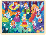 MoinKidz Wooden 48-Piece Jigsaw Puzzle for Kids Ages 3-5, Fairy Night, Includes Tray, Develops Hand-Eye Coordination & Problem-Solving Skills MoinKidz