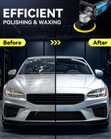Buffer Polisher Kit for Car - 1600w 6/7 Inch Rotary Polisher Buffer Waxer,7 Variable Speed 2500-5000rpm,Detachable Handle Buffing Machine for Car Boat Sanding Polishing Waxing Orgpek