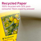 Strathmore 300 Series Mixed Media Pad, Toned Gray, Tape Binding, 184lb (300gsm), 20 Sheet, 9x12 inch, 1 Count Strathmore