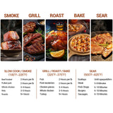 GarveeLife 13-Inch Portable Ceramic Charcoal Grill with Grill Stand, Egg Shaped Ceramic Charcoal Grill w 10.6" Stainless Steel Cooking Grate, Heat Deflectors and Ash Tool for Outdoor Barbecue, Baking GarveeLife