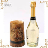 Handmade Mango Wooden Beer Coffee Mugs Wood Dark Natural - Eco-Friendly Wooden Tankard Gift Glass Stein Tea Cup Barrel for Men Women Coffee Viking Mug collectiblesBuy