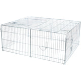 TRIXIE Rabbit Cage - 34 cu. ft., Outdoor Pen Extends Rabbit Hutch and Chicken Coops, Ideal for Small Animals, Bunny, Guinea Pigs, Chickens TRIXIE