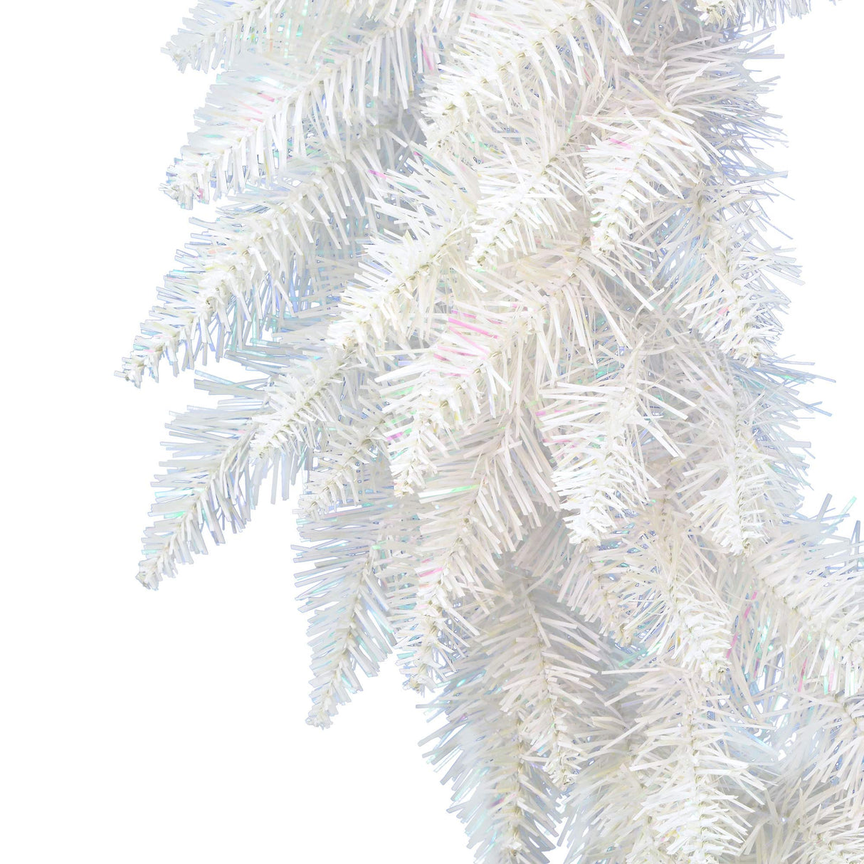 Vickerman 36" Sparkle White Spruce Artificial Christmas Wreath, Unlit - Faux Spruce Christmas Wreath - Seasonal Indoor Home Decor Vickerman