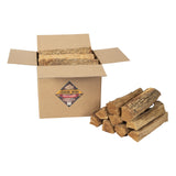 Smoak Firewood 16inch Length Premium Cooking Wood & Firewood Logs – Used for Grills, Smokers, Pizza ovens, stoves, firepits or fireplaces – USDA Certified Kiln Dried (RED Oak – 60-70lbs 16inch Wood) Smoak Firewood