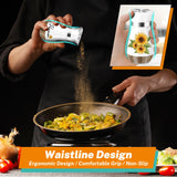 Sunflower Salt and Pepper Shakers Set - 4oz Farmhouse Cute Kitchen Decor and Accessories Sunflower Gifts for Salt Shakers Glass Cooking Table,Housewarming,Thanksgiving,Christmas Arrozon