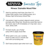 Minwax 42853000 Stainable Wood Filler, 16 oz, Natural, 16 Ounce Minwax