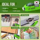 Tape Runner - Double Sided Adhesive with Dispenser Roller Included - Acid Free, Sticky, Transparent - Ideal for Scrapbooking, Crafts & More - Retractable (315 inches per Cartridge), 5 Cartridges TAPE RUNNER