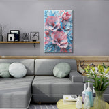 JOOZ Paint by Numbers Kit for Adults with Frame, Flower Paint by Number with Easel, DIY Floral Oil Painting by Numbers, Easy Adult Paint by Number Kits on Canvas for Home Wall Decor 8x12 Inch JOOZ