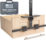 True Position Tools The Original Cabinet Hardware Jig - Made in USA - Most Accurate Tool for Knobs and Pulls - Hand Calibrated True Position Tools