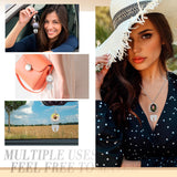 Landical 6 Pcs Sublimation Rhinestone Trays Pendant Set Sublimation Blanks Bulk Keychain Making Kit Double Sided Angel Wing Heat Sublimation Pendant Printing Hot Transfer Sublimation Ornament Blanks Landical