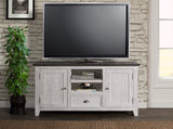 Martin Svensson Home Monterey TV Stand, White with Grey Top Martin Svensson Home