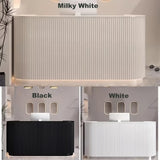 Beauty Salon Reception Desk, Striped Decorative Reception Desk Retail Counter Reception Counter Commercial Retail Counter for Office Reception Salon, Ships in One Piece, Customized Logo odrma