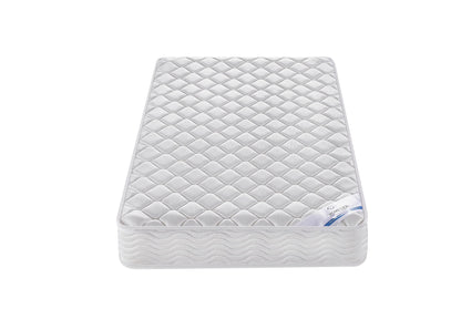 Oliver & Smith 6 Inch Hybrid Twin Bed Mattress, Pocketed Coil Springs & High Density Cold Foam, Polyester Cover Comfort Tight Top, Medium Firm