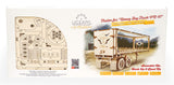 UGEARS Trailer for Heavy Boy Truck VM-03 Self-Assembling 3D Wooden Model UGEARS