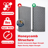 Lauxery Heavy-Duty Garage Shelving Unit | 3000lbs Capacity | Easy Assembly | Innovative Honeycomb Shelves | 5-Tier Adjustable Industrial Shelf for Basement/Pantry/Warehouse| 72" H x 48" W x 18.9" D Lauxery