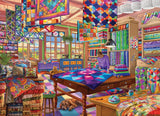 EuroGraphics Quilt Workshop Jigsaw Puzzle EuroGraphics