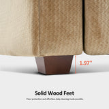 MCombo Power Zero Gravity Recliner Chair with Adjustable Headrest for Living Room, Fabric ZG334 (Beige) MCombo