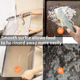 Air Fryer Basket for Oven Bacon Rack Baking Sheet Stainless Steel Basket Convection Oven Tray Dishwasher Large 16.5"x12.5" Bbq Brush Bakeware Pan Wire Rack Cookie Cooling Rack Novaspark