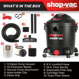 Shop-Vac 5871205 Vacuum Cleaner, 12 Gallons, Black Shop-Vac