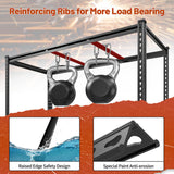 REIBII 48" W Garage Shelving Heavy Duty Storage Shelves 4 Tier Heavy Duty Shelving 2550LBS Adjustable Metal Shelves for Garage Storage Rack Utility Rack Industrial Shelf,47.9" W X60.2 H X 24" D REIBII