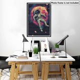 Yomiie 5D Diamond Art Kits for Adults, Astronaut Diamond Painting Art Moon DIY Full Round Drill Kits, Embroidery Rhinestone Diamond Crystal Craft Canvas Home Wall Decor 12x16 inch Yomiie