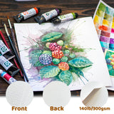 RMSPO 60 Sheets Watercolor Paper,140lb/300gsm Painting Paper Craft Paper for Kids Drawing,Art Room,Homeschool Crafts(5x7 Inch) RMSPO