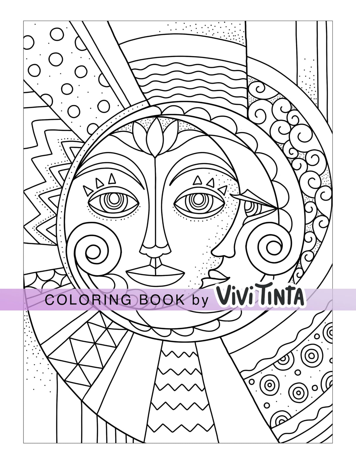 Relaxing: Coloring Book for Adults with Creative Stress Relief Designs, Featuring Animals, Flowers, Plants, Landscapes, and More Vivi Tinta
