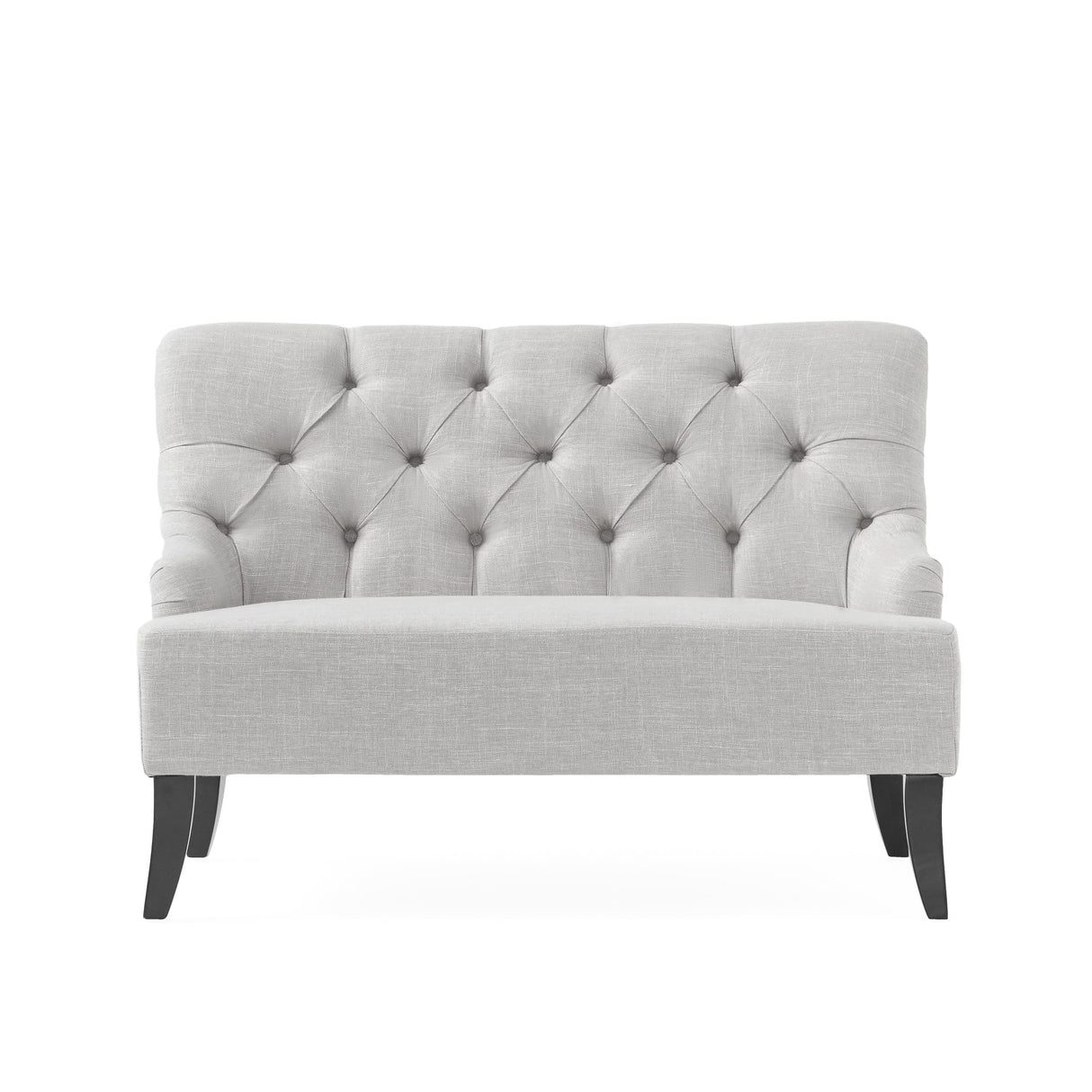 Christopher Knight Home Nicole Fabric Settee, Light Grey Christopher Knight Home