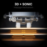 Osaki Ai Monarch LE | Full Body | Sonic Massage | 3D + Massage Mechanism | Body Scan | Hand Reflexology (Brown) Osaki