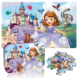 Puzzles for Kids Ages 4-6, 60 Piece Jigsaw Puzzles in Metal Box, Educational Learning Toys for Boys and Girls, Premium Puzzle Games, Kids Puzzle Gift Eagarch