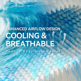 SINWEEK 2 Inch Egg Crate Memory Foam Mattress Topper Twin Size, Soft Mattress Pad for Back Pain Relief, Bed Topper, CertiPUR-US Certified, Blue SINWEEK