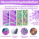 MAXBYE Diamond Paintings of Mushroom House, Diamond Art Kits for Adults, 5D Fantasy Art Landscapes Diamond Art Kits, Diamond Paintings for Home Décor Items, Extra 30% Diamonds, 12x16in MAXBYE