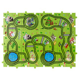 Bennol Toddler Toys Gifts for 2 3 4 5 Year Old Boys, 56 Jigsaw Puzzle Race Track Car Set Toys for Kids Boys Toddlers 1-3 2-4 3-5 4-6, Puzzle Tracks Car Toys Gifts for 2 3 4 5 Year Old Boys Kids Bennol