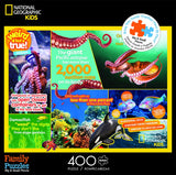 Buffalo Games - NAT Geo - Ocean - 400 Piece Jigsaw Puzzle for Families Challenging Puzzle Perfect for Game Nights - Finished Puzzle Size is 21.25 x 15.00 Buffalo Games