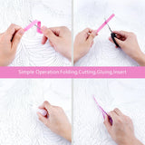 Uniquilling Quilling Kit, Paper Quilling Kits, 16 * 20-in Horse Paper Filigree Kits with Quilling Tools& Using Manual, DIY Quilling Artwork Modern Wall Art for Living Room Uniquilling